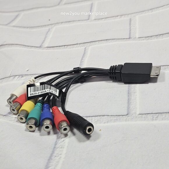 Genuine Samsung TV CBF Signal Cable Component AV Adapter Cable Lead BN39-01900A - Picture 2 of 6
